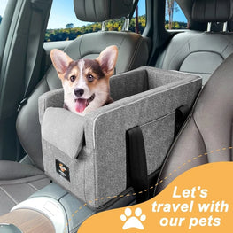 Premium Pet Car Seat for Small Dogs