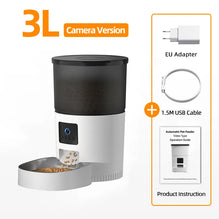 Automatic Pet Feeder With Video Camera Video 3L