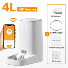 Automatic Pet Feeder WiFi/Button Versions 4L