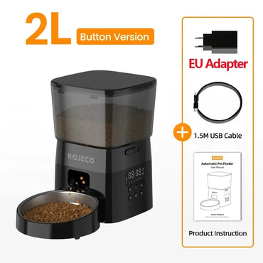 PawFriends Family™ Automatic Pet Feeder Button Version 2L