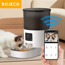 Automatic Pet Feeder With Video Camera Video 3L